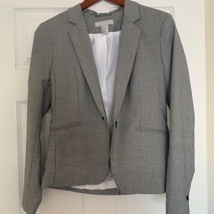 H&M Plaid Blazer